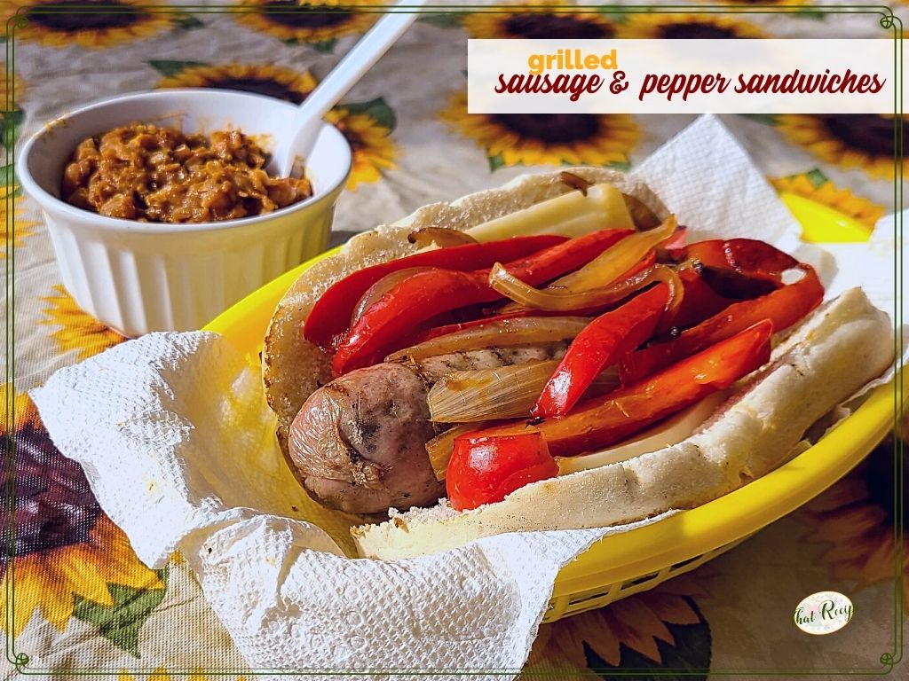 Grilled Italian Sausage and Peppers