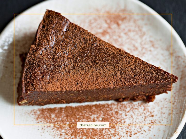 slice of chocolate torte