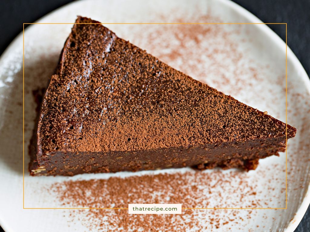 Red Wine Chocolate Torte Rich Decadent Dessert