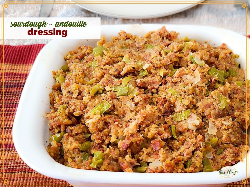 Andouille Cornbread Dressing