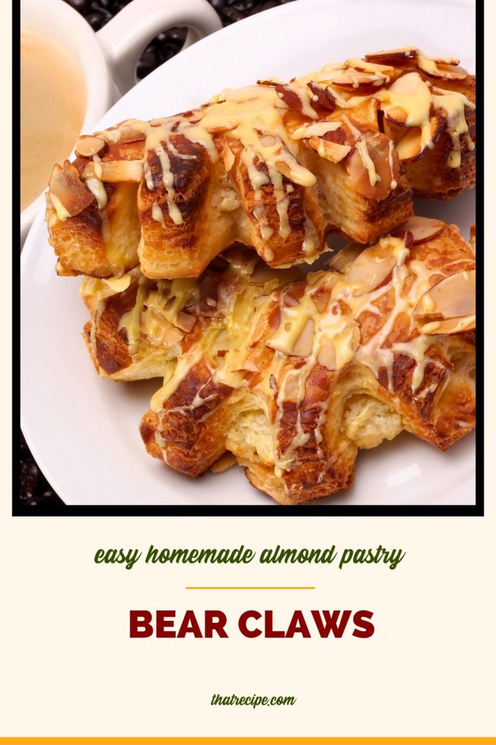 Easy Almond Bear Claws
