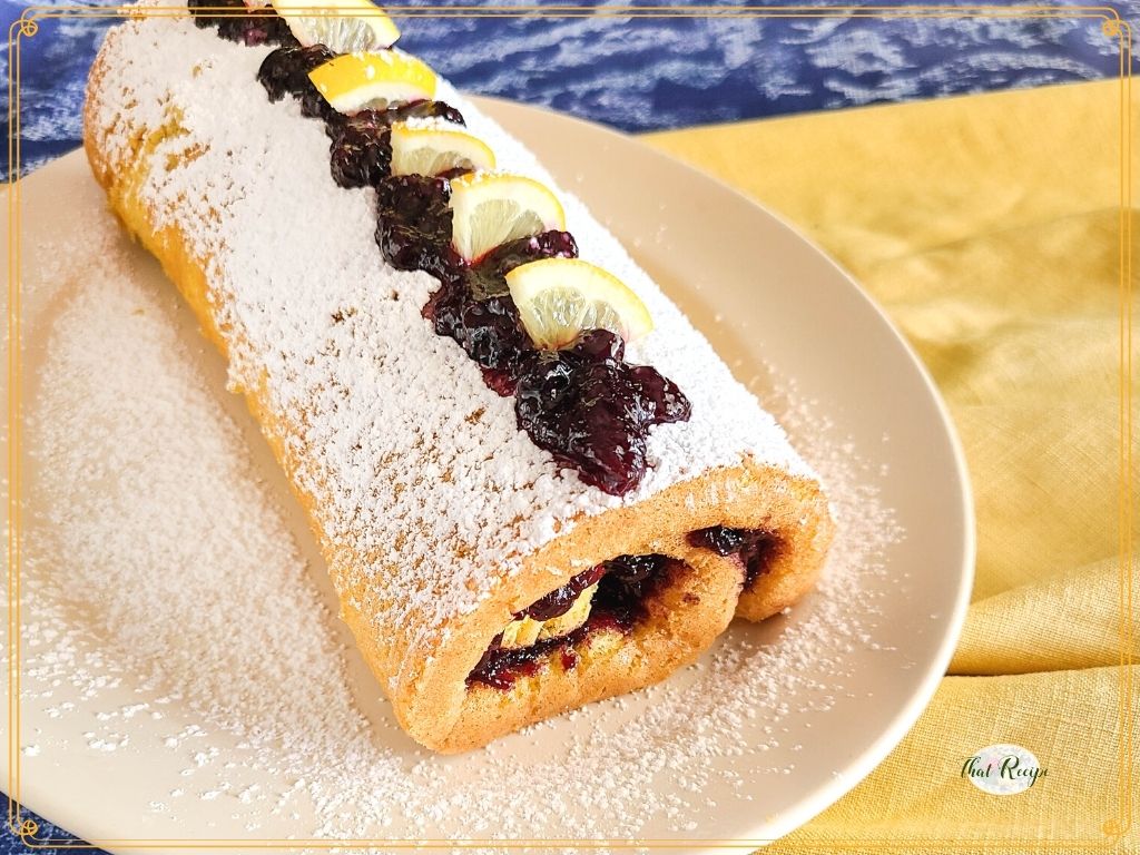 Easy Jam and Cream Swiss Roll - Casa Costello