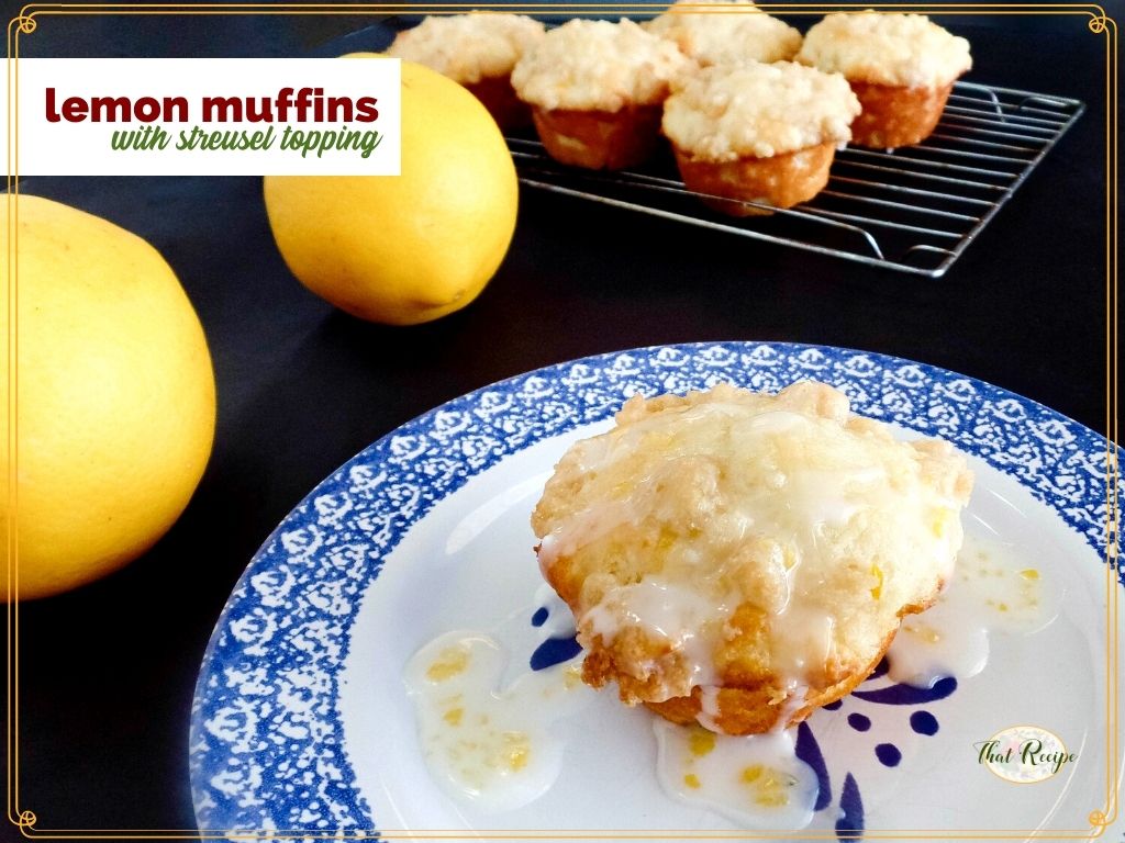 lemon streusel muffins 