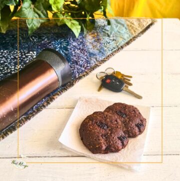 chocolate cranberry (or cherry) cookies