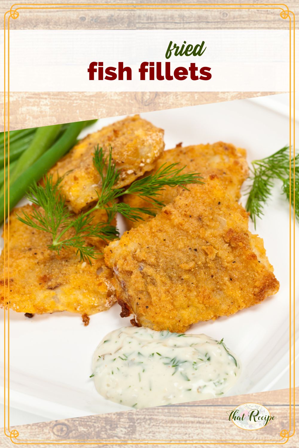 fried fish fillets on a plate