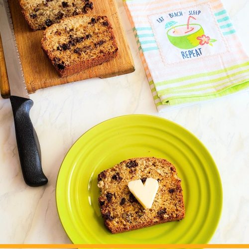 Chocolate Pecan Banana Bread