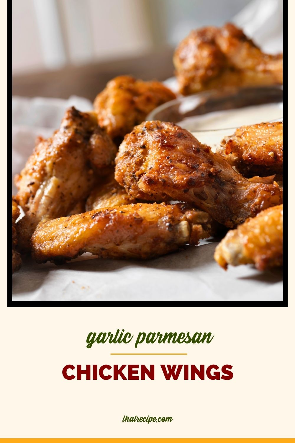 garlic parmesan chicken wings