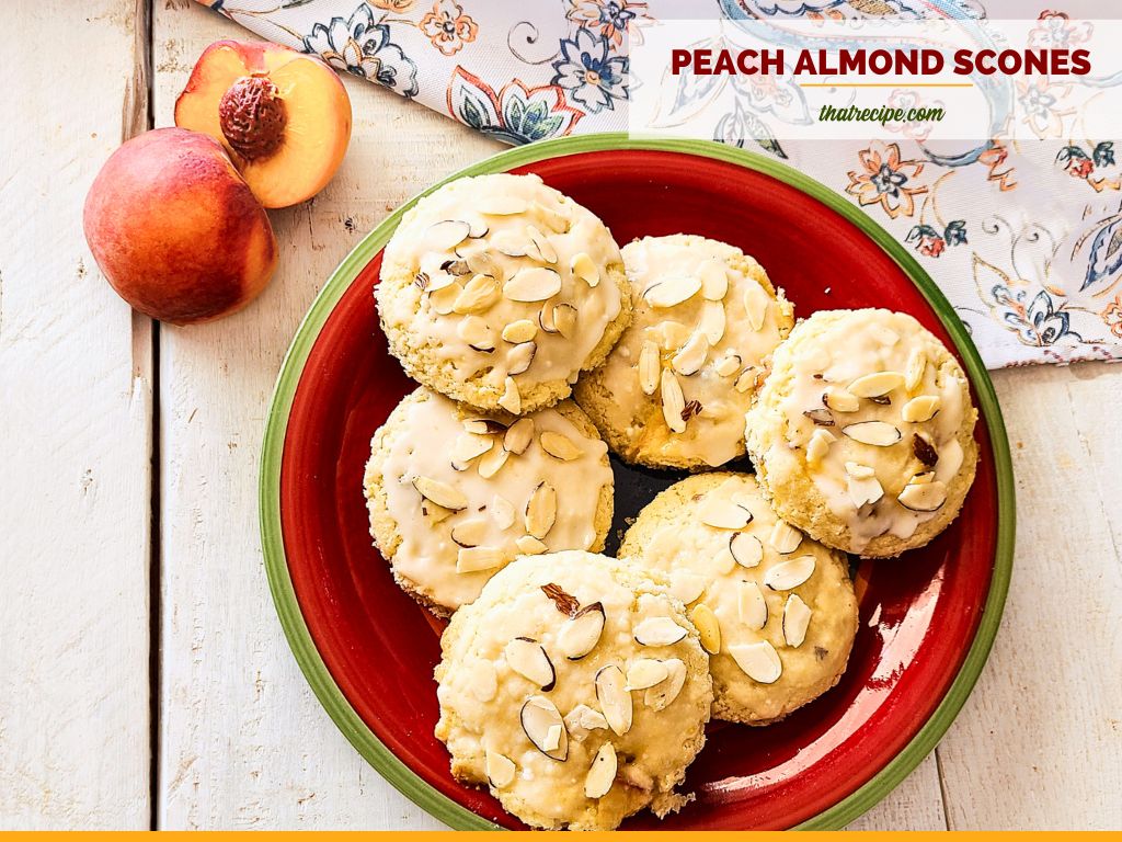 Peach Scones easy treat sweetens your day