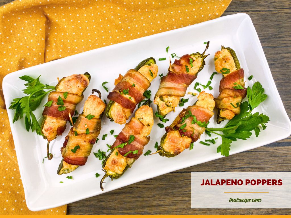 top down view of jalapeno poppers