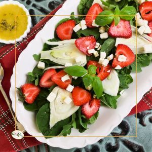 strawberry fennel salad