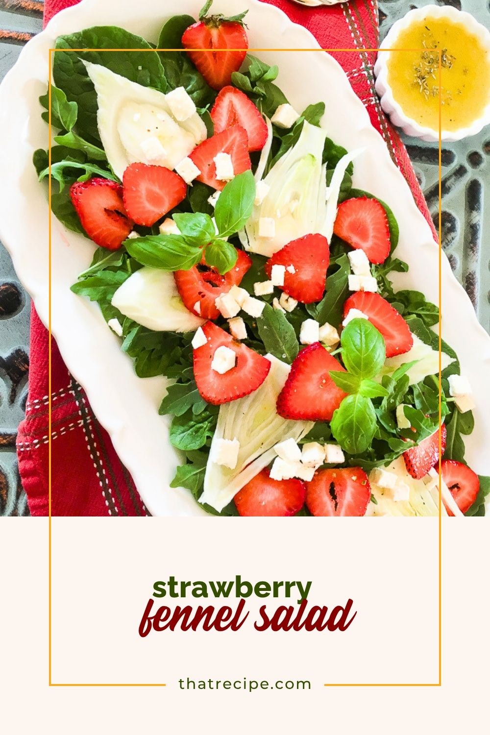 strawberry fennel salad