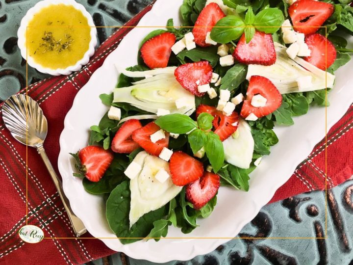 strawberry fennel salad